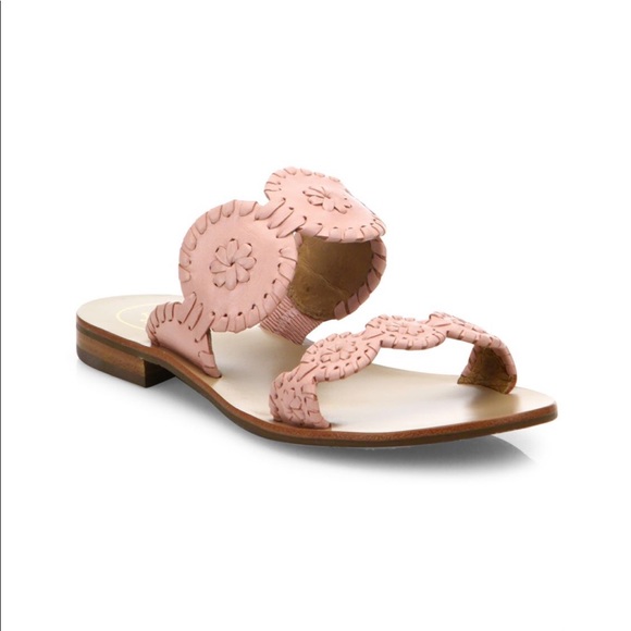 Jack Rogers Shoes - NEW • Jack Rogers • Lauren Sandals Blush Pink 5